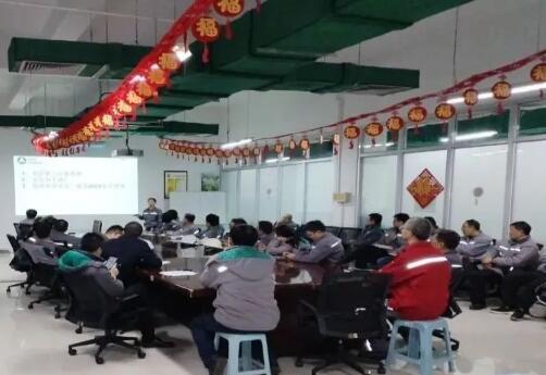 上好“開工第一課” 緊繃安全生產(chǎn)弦